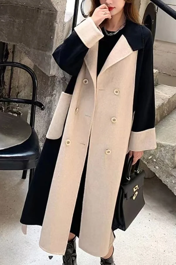 

New Wool Coat for Women in Autumn and Winter Style, Versatile Coat for Women in Spring and Autumn Style, Slim