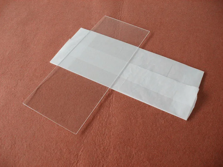 

Heat resistance clear fused quartz plate 150*150*10mm silica quartz plate