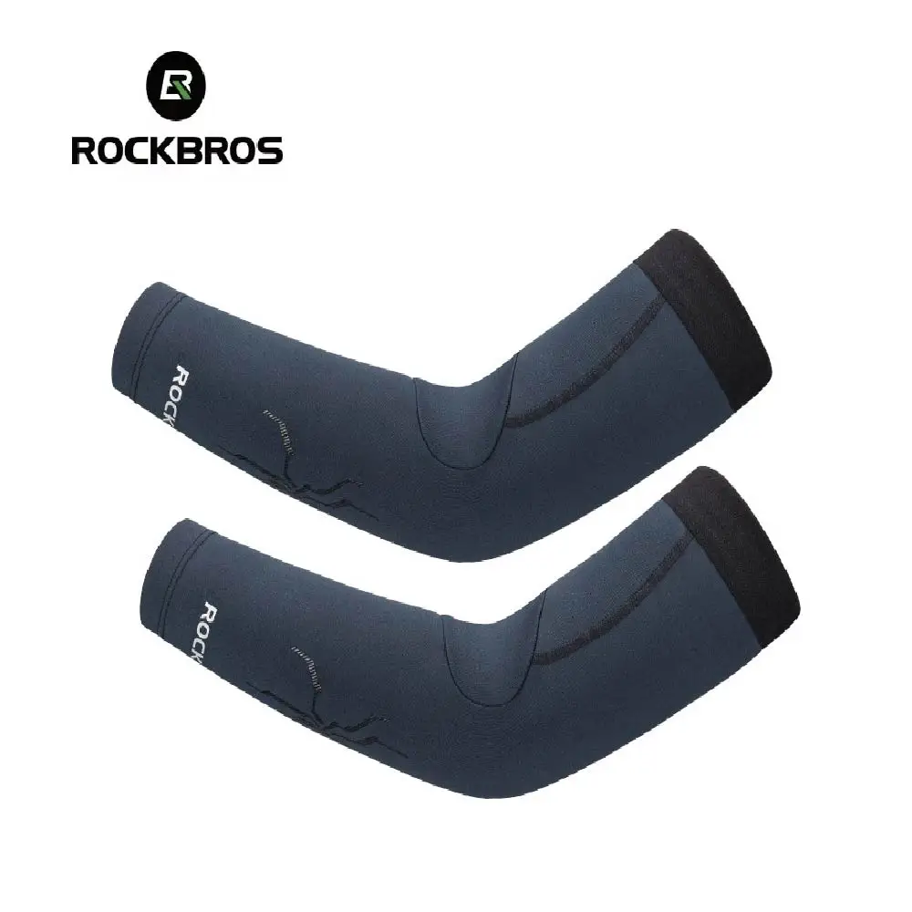 ROCKBROS Herbst Winter Radfahren Bein Hülse Männer Frauen Winddicht Fleece Arm Bein Wärmer Zyklus Sport Ärmeln Legging Fahrrad Ausrüstung – Detail 15