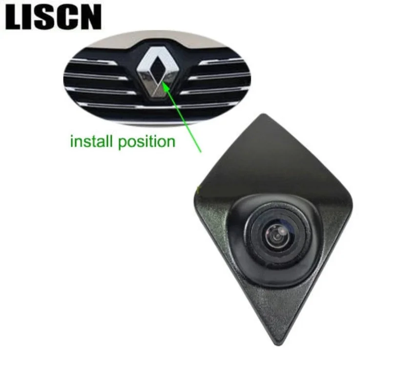 Front View camera For Renault Koleos QM6 Kadjar 2015 2016 2017 2018 2019 2020 HD Night Vision Parking LOGO Camera