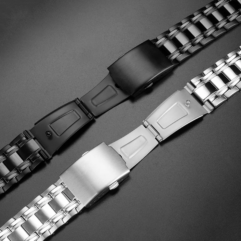 316 Solid Stainless Steel Watch Strap for Casio EDIFICE EFR-539 5345 Wrist Band Men Matte Metal Replacement Bracelet Accessories