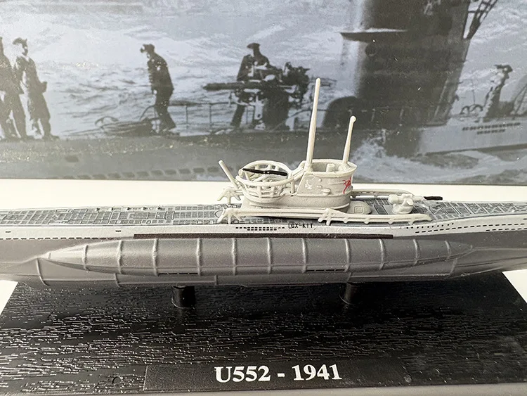 1/350 Scale U.S. U-Boat Submarine Model U47 U552 U181 U552 Diecast Matel Finished Military Ship Model Collection Ornament Gift