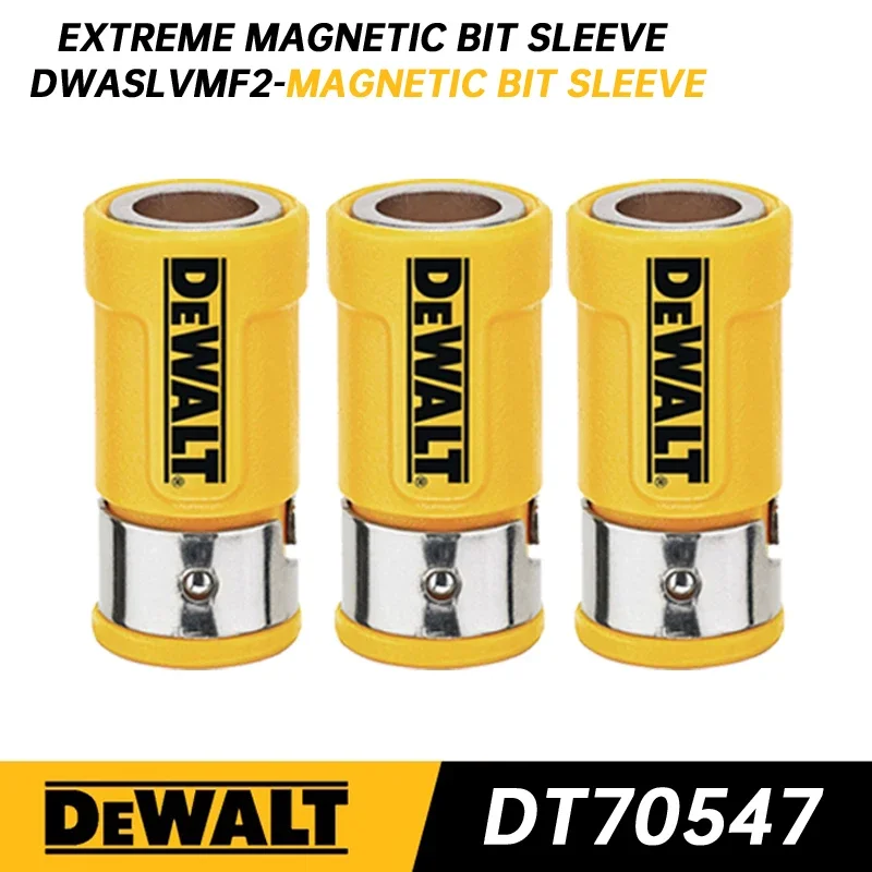 DEWALT DWASLVMF2 MAXFIT Magnetic Bit Sleeve Set Impact Driver Cordless Drill Bits Sets Dewalt Power Tool Accessories