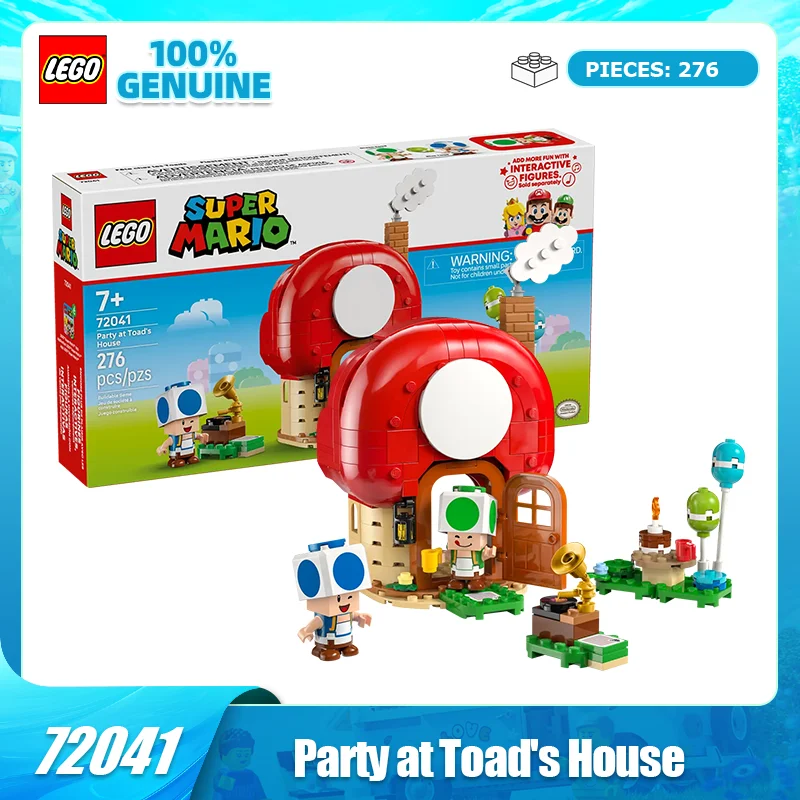 

LEGO Building Blocks Mario 72041 Chinobio Family Party Boys and Girls Children's Toys Christmas Gift