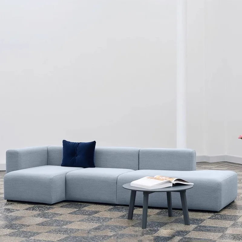 LMM modern simple small apartment modular inline fabric sofa