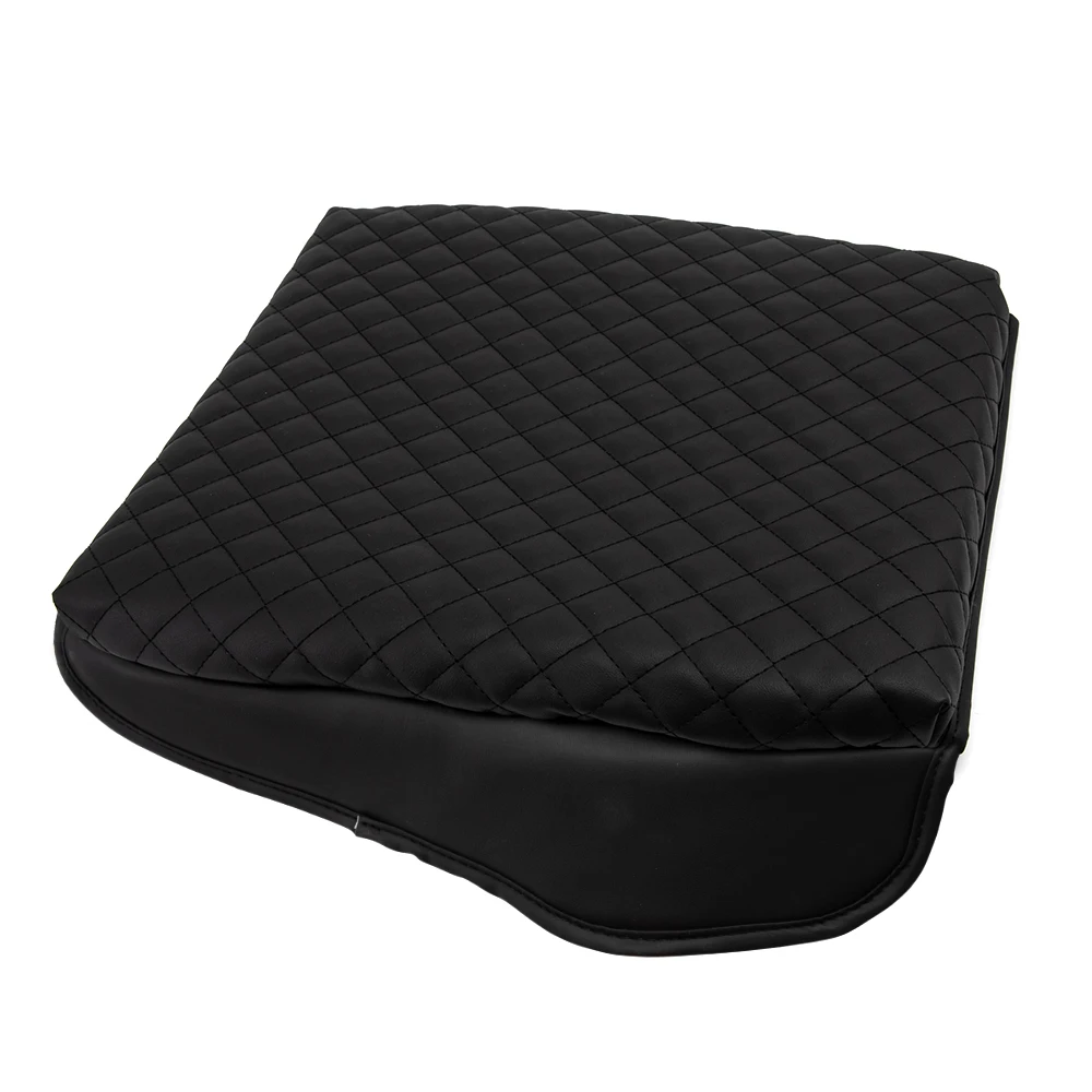 

Console Lid Armrest Cover Leather Fits for Dodge Ram 1500 2019+ Center Console Lid Armrest Cover Leather Cushion Pad