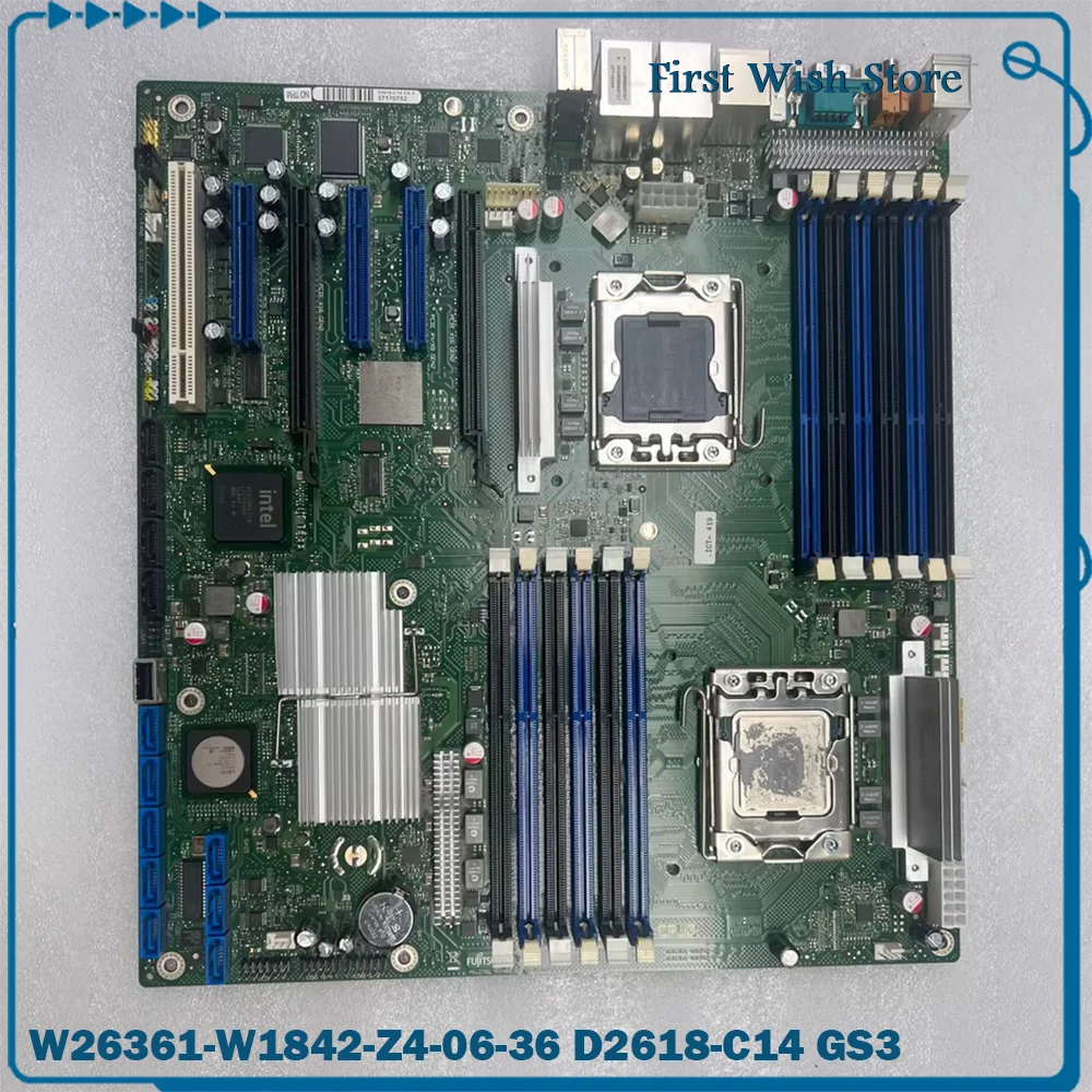 For fujitsu R670 Medical Workstation Motherboard W26361-W1842-Z4-06-36 D2618-C14 GS3