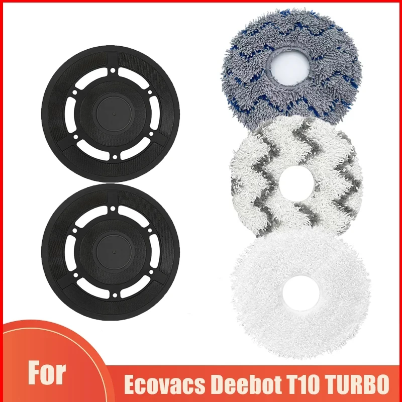 ECOVACS DEEBOT X1 옴니 터보 로봇 진공 청소기 걸레 천 브래킷, 세척 가능한 걸레 걸레 패드 교체 액세서리