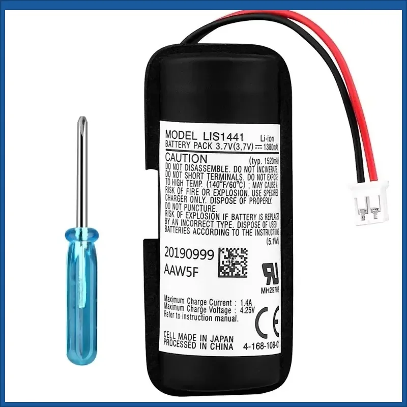 High-Quality LIS1441 3.7V 1320mAh Rechargeable Lithium Battery For Sony Playstation 3 PS3 Move Motion Controller Right Hand