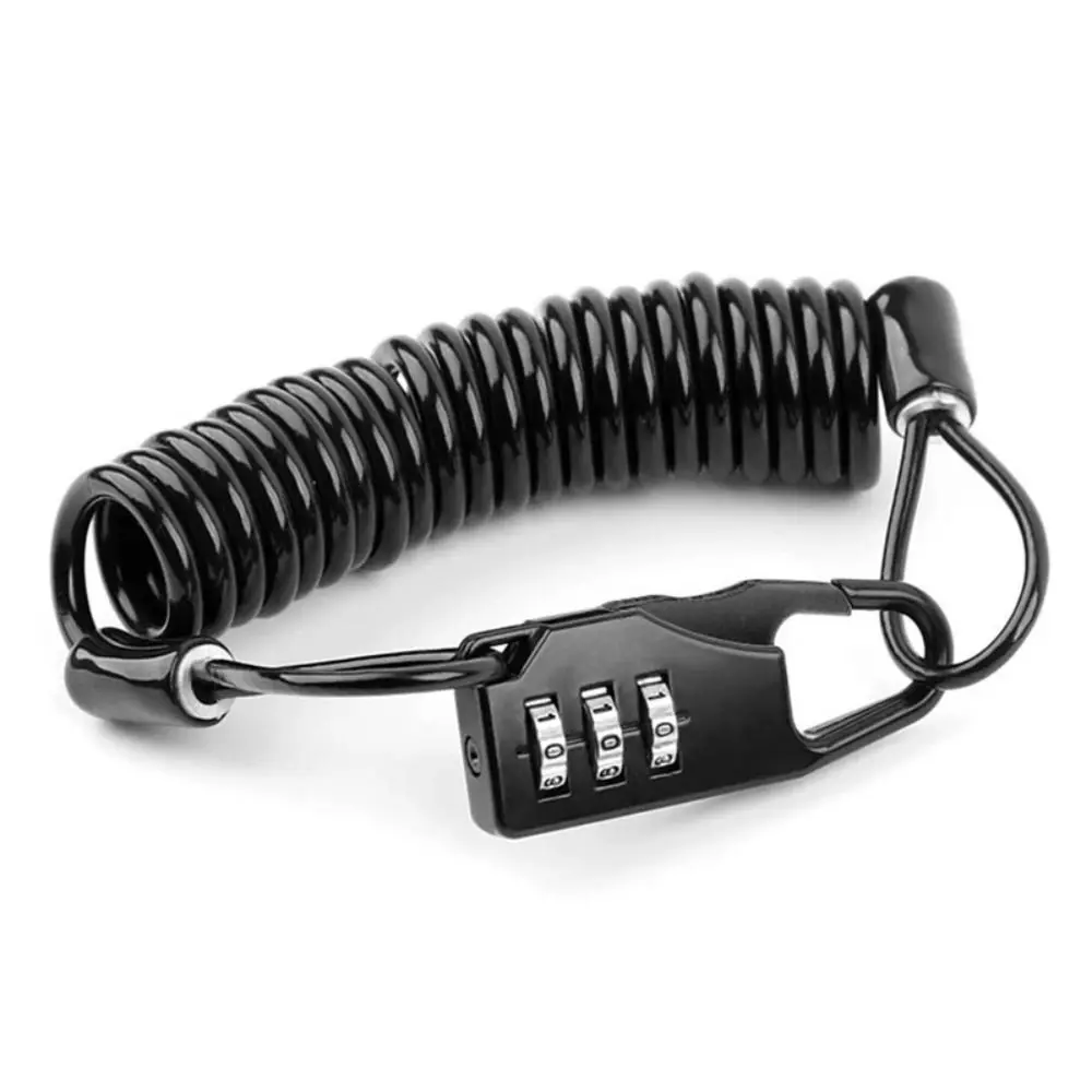 

Multifunctional Anti-theft Wire Rope Padlock 3-digit Locks Number Code Digit Padlock Security Smart Combination Lock