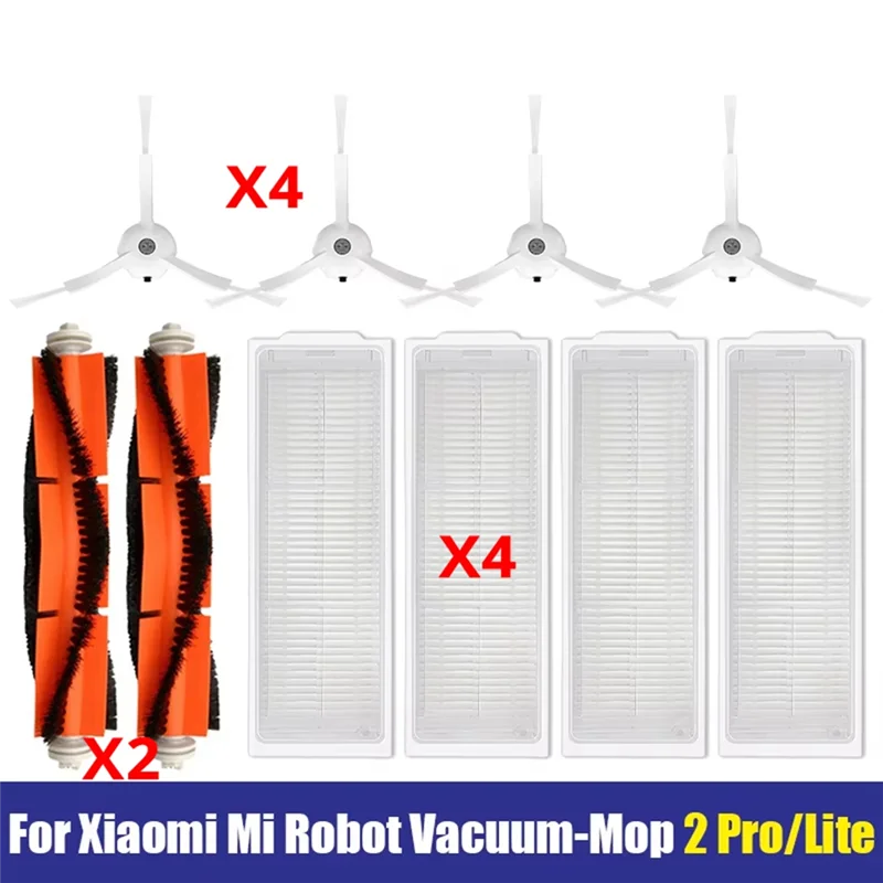 AT28-Per Xiaomi Robot 2 Pro Lite Filtro Hepa Spazzola laterale principale Accessori per aspirapolvere Mijia
