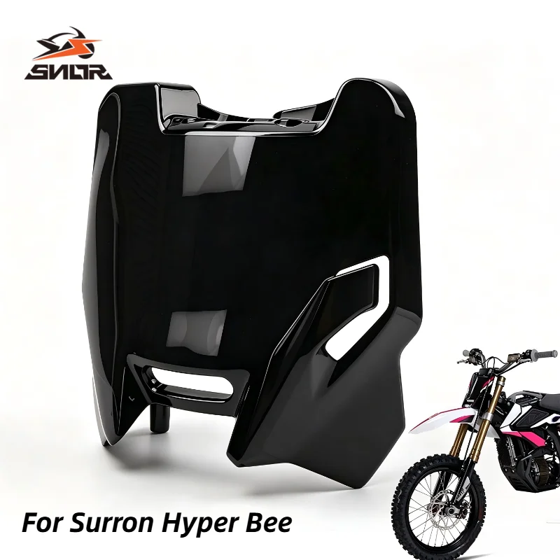 SNOR Front Number Plate Fairing For Surron Hyper Bee Front Hood Cover Electric Off-road Bike Front Number Plate Cover Mod Parts