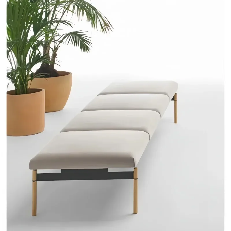 Modern Office Reception Room Fabric Sofa Chair Office Leather Goods Fabric Sofa Set Furniture Office Soft Stool