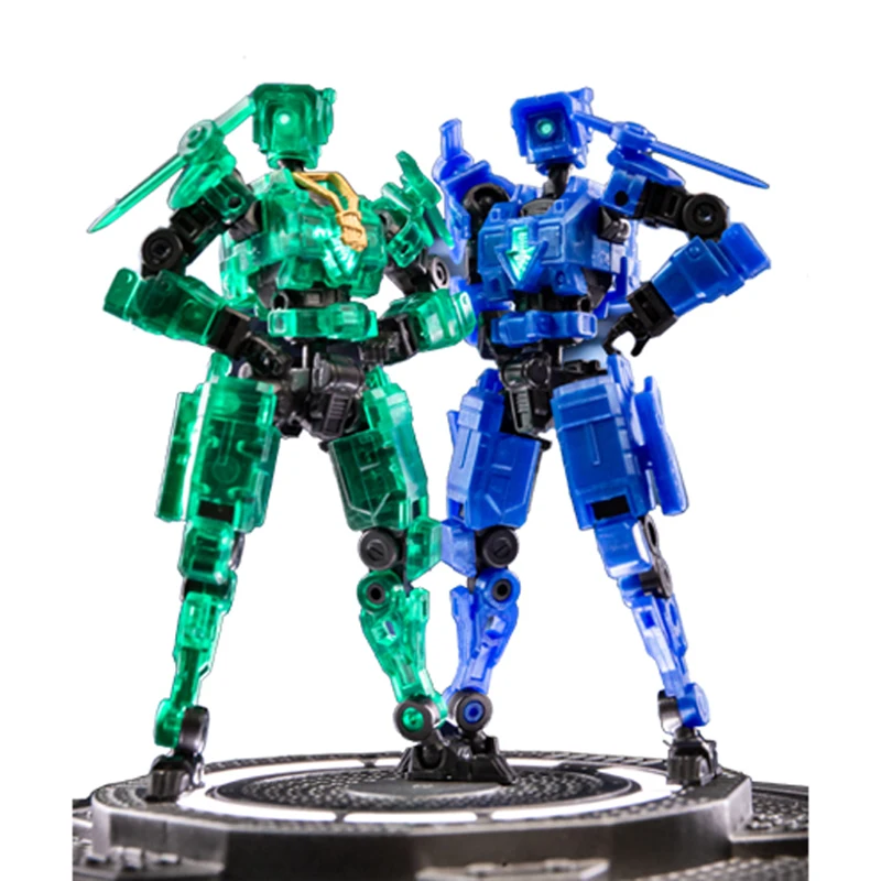 

Golden Hunter Sentinel Team Cai Lang Single Bare-Bone Assembly Mecha Model, Golden Hunter Logo/Eco-ABS