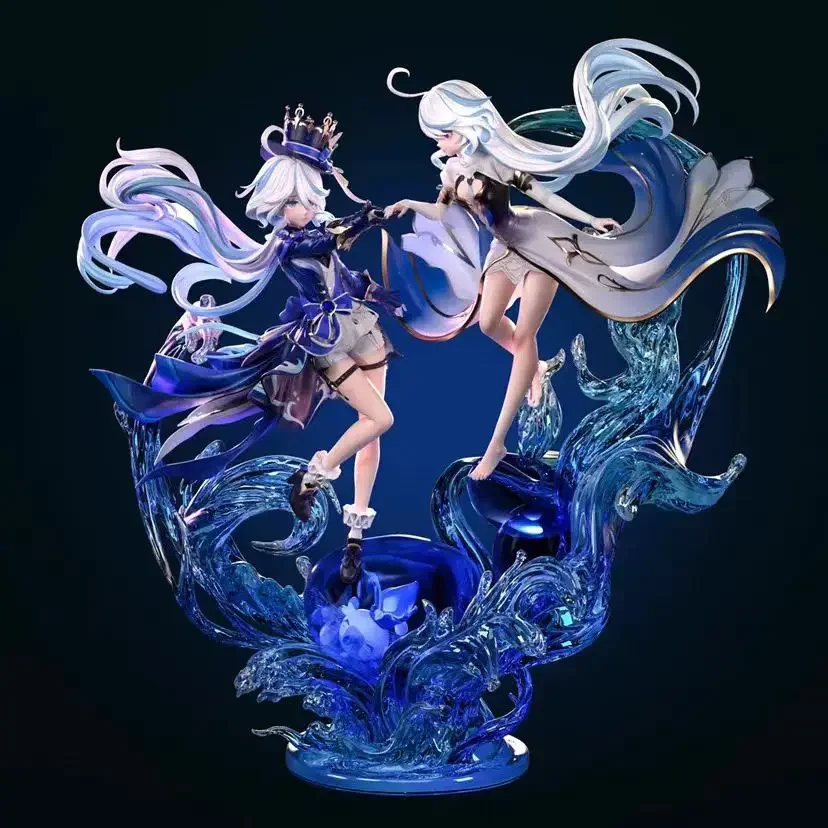 

【Presale】Genshin Impact Furina&Focalors Game Character Sculpture Action Anime Statue Figures Cartoon Collectible Model Toy