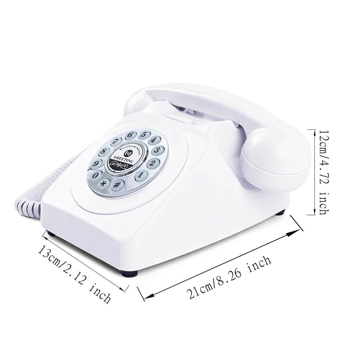 Audio-Nachrichtenbuch Telefon Hochzeitsgäste Sprachgrußbuch Bankett Sprach-Check-in Nachrichten-Telefon Geburtstagsfeier Feier – Detail 5