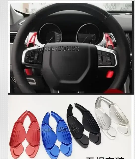 

Новый продукт, 2 шт., автомобиль из алюминиевого сплава в переключение передач, подходит для Land Range Rover Evoque Discovery Sport/Jaguar XF XE Styling