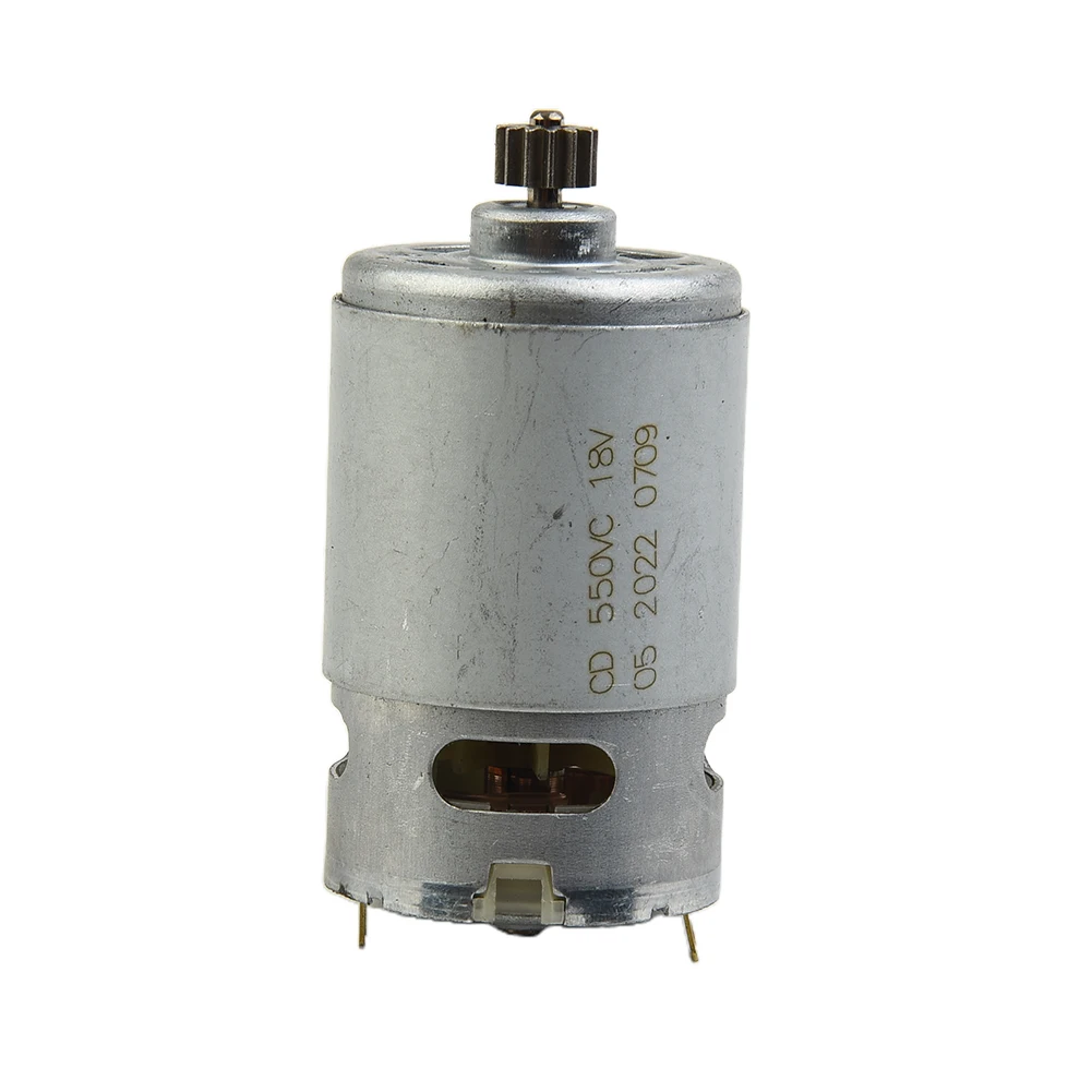 Motore RS550 13 denti di ricambio per trapano a batteria GSB/GSR120-LI 18V Pezzi di ricambio per utensili elettrici Lunghezza motore 76mm