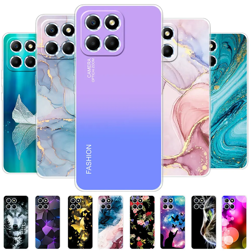 For Honor X8b Case Cover For Honor X8b LLY-LX1 LLY-LX2 Fundas Clear Soft Silicone Protect Phone Case For Huawei Honor X8b Coque