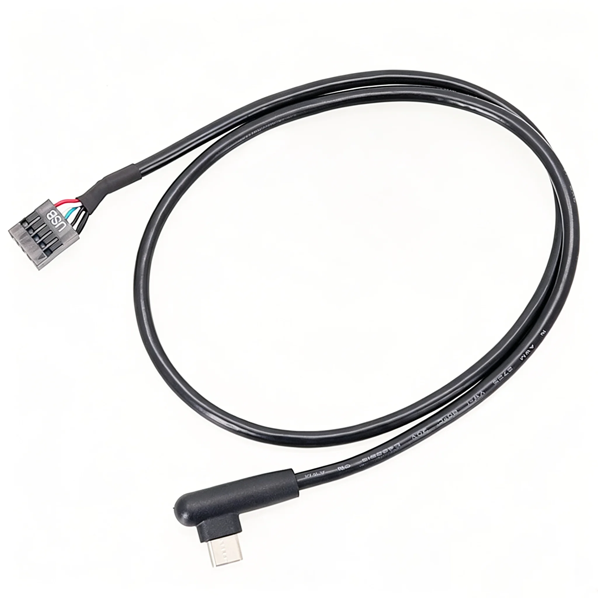 Elbow Type RGB Sync Cable for Colorful Vulcan Series Graphics Cards, Data Transmission & RGB Lighting Content Upload