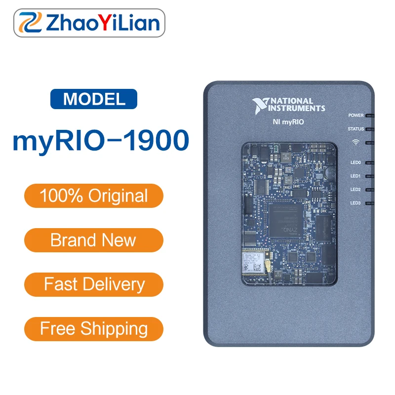 For NI myRIO-1900 Portable Reconfigurable RIO Embedded Device Dual Core ARM FPGA WiFi Data Acquisition Board