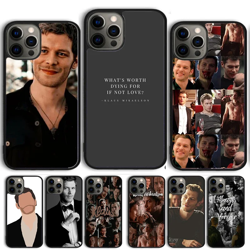 Joseph Morgan Klaus The Original Phone Case Cover For iPhone 15 16 14 13 12 Pro Max mini 11 Pro Max XS X XR Plus