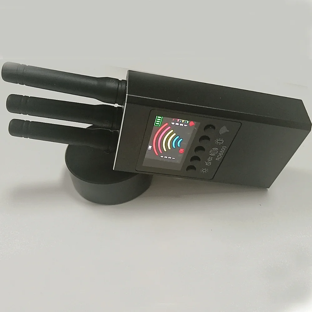 

RD6800 Wireless Camera Detectors 6 Levels Adjustable Sensitivity Camera Detectors Electronic Sweeper GPS Tracker Camera Monitor