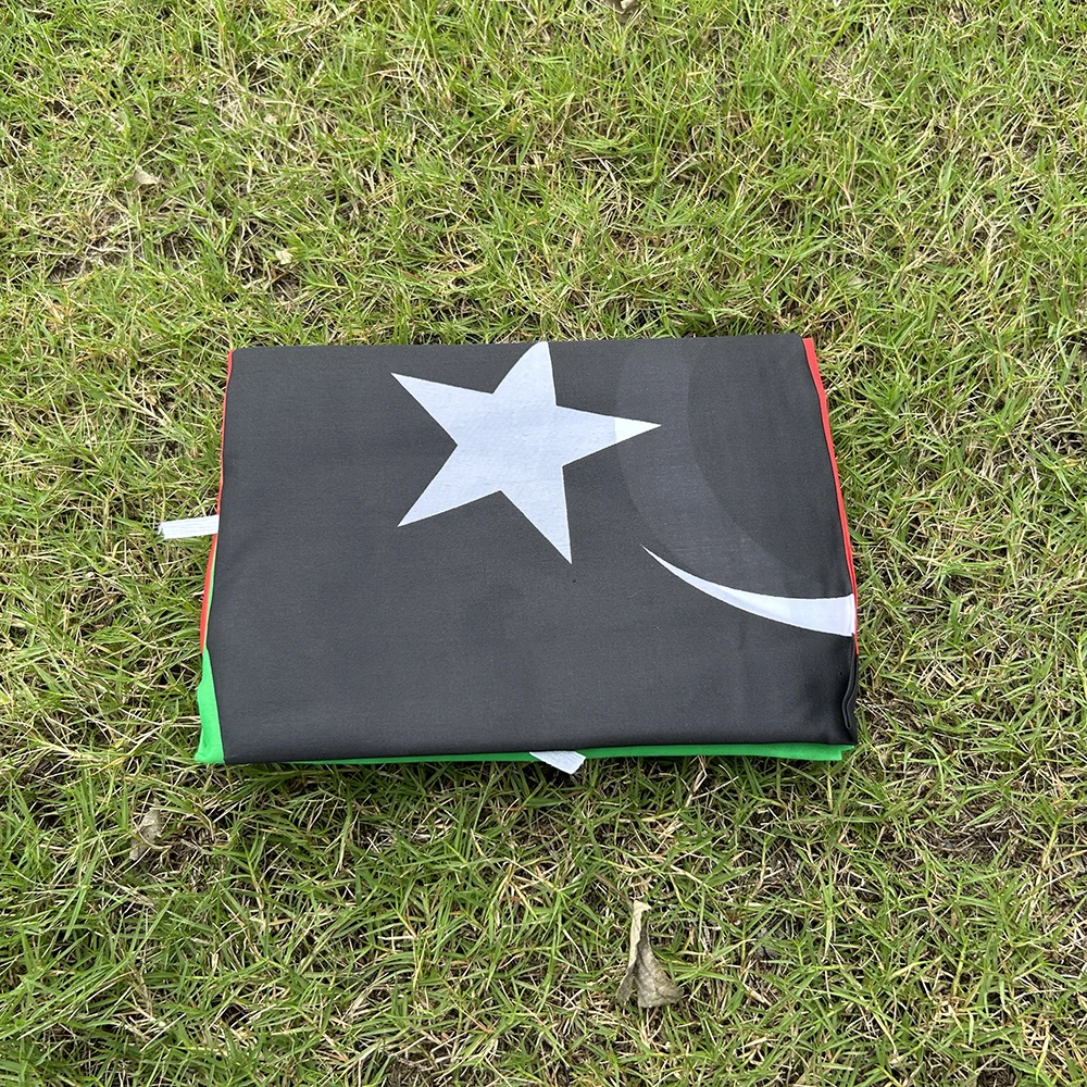 SKY FLAG Libya National Flag 90x150cm 3x5fts Hanging polyester Libya flag for indoor Outdoor Advertising home Decoration