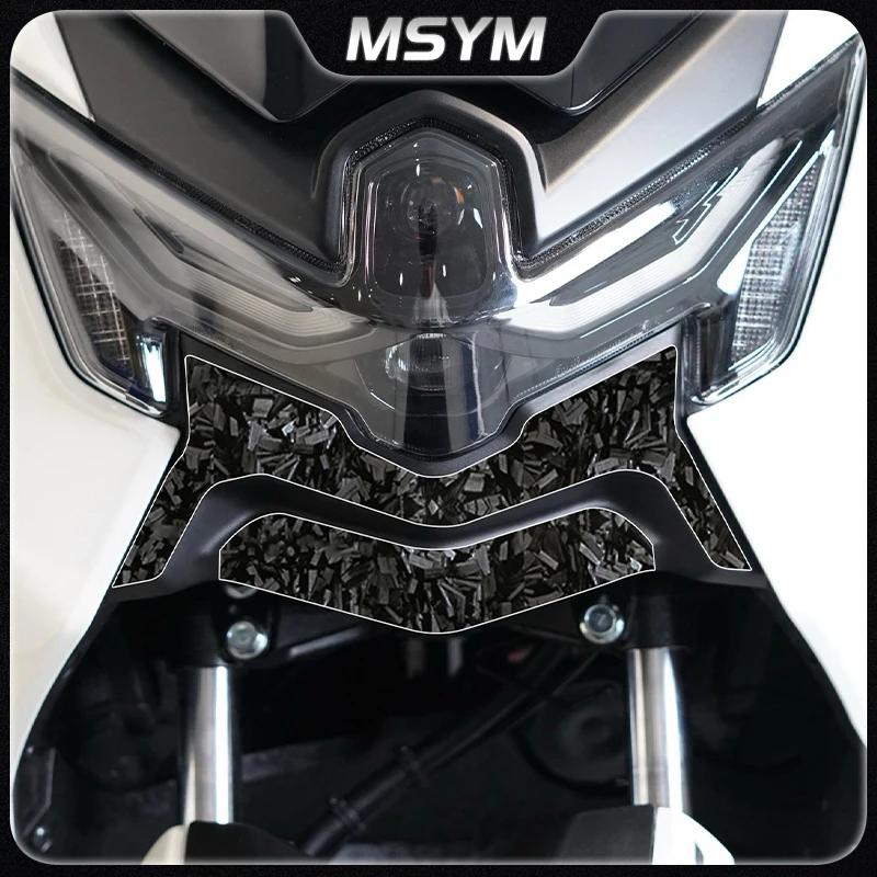 For Yamaha NMAX 155 Nmax 125 nmax155 2025 Forged carbon sticker oil tank protective film modification parts accessories