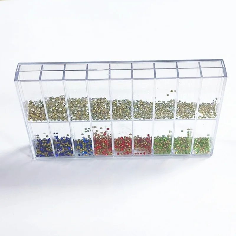 Watch accessory parts 18 box color diamond watch literal diamond watch surface rhinestone watch color diamond