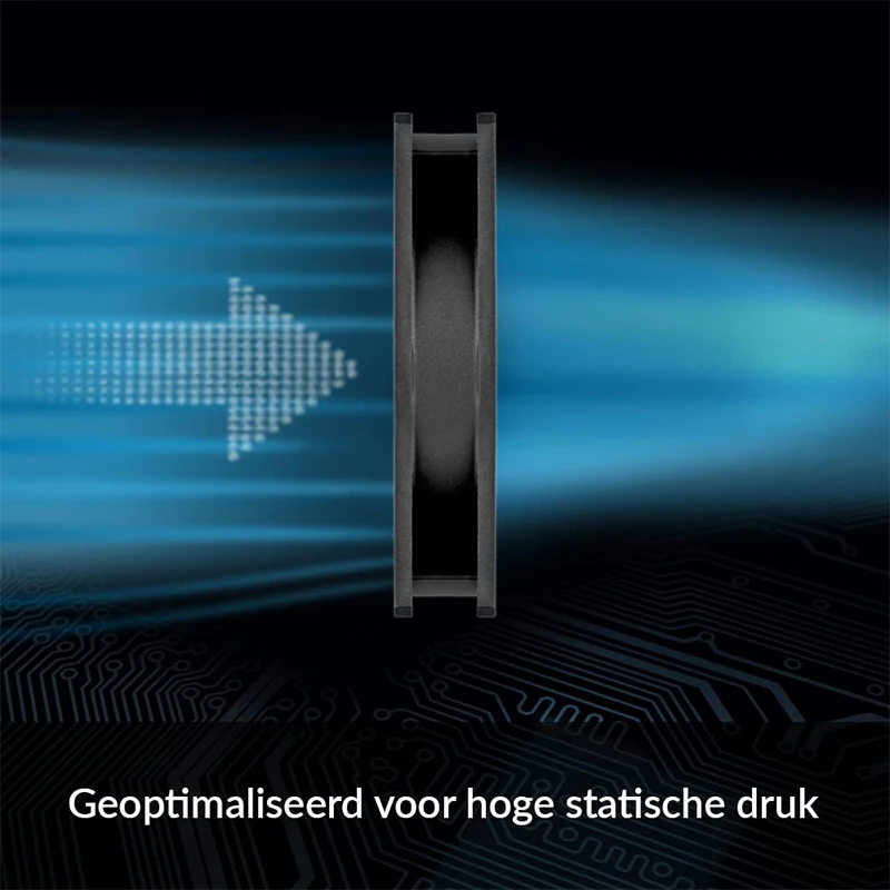 ARCTIC P12 PWM PST RGB Nero - Ventola con custodia PWM da 120 mm ottimizzata per pressione statica, semispassiva: 0 - 2000 giri/min, LED RGB 12 V a 4 pin