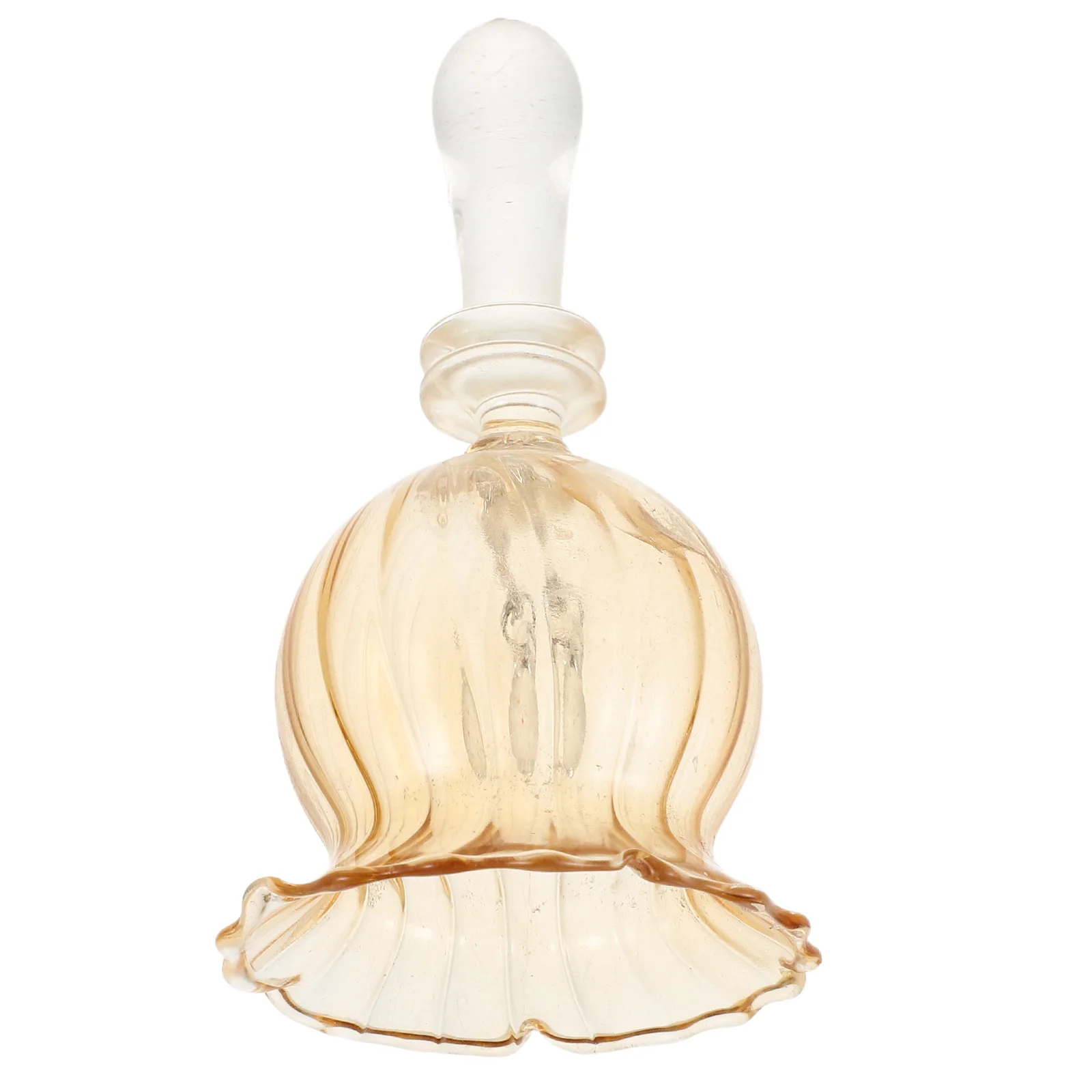 กระดิ่งแก้วคริสตัลวินเทจ แบบใช้มือ  เสียงใส  ตกแต่งร้านค้า  กระดิ่งสำหรับพิธีแต่งงาน  งานเลี้ยงวันหยุด