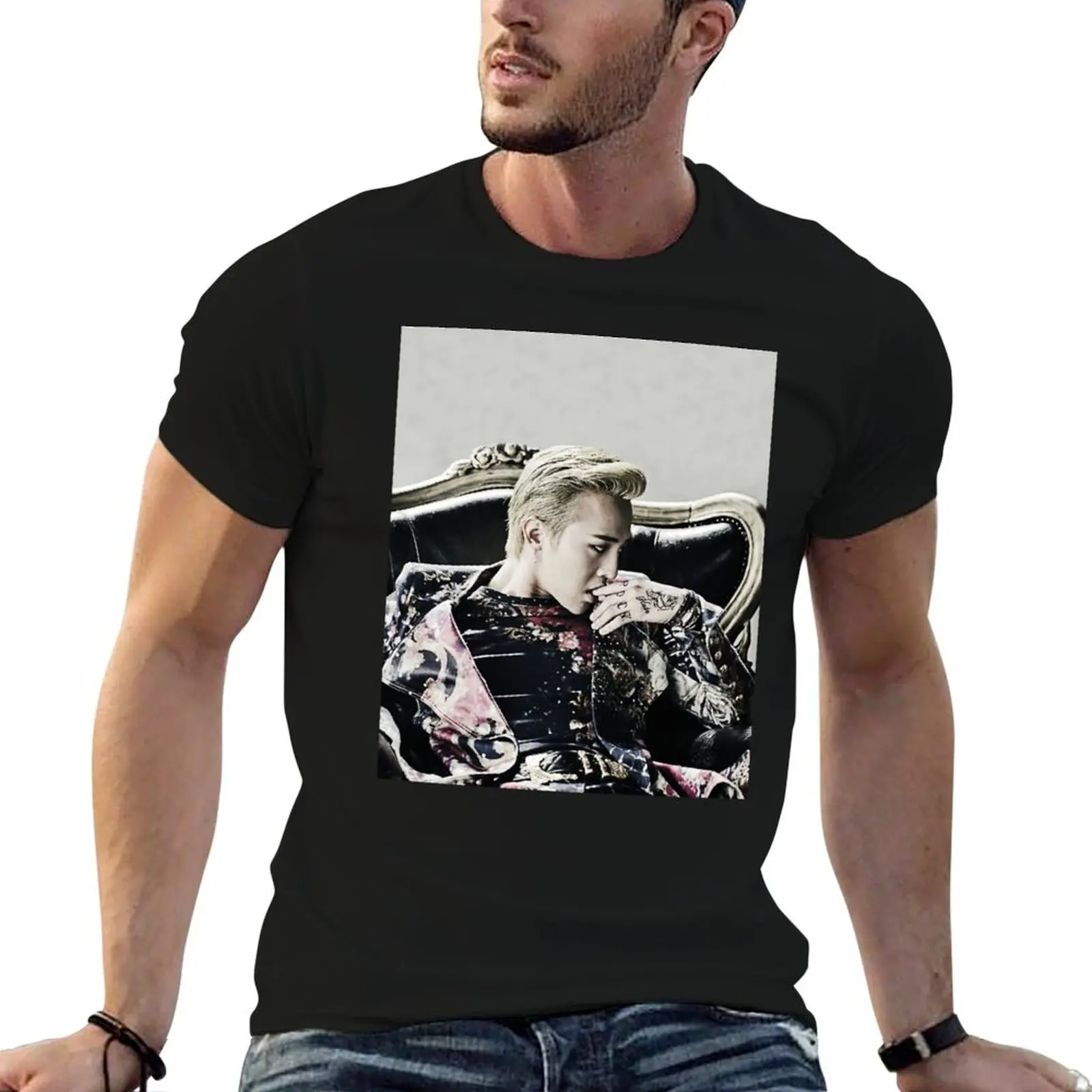 

BIGBANG - G-Dragon 001 T-Shirt men t shirt cotton 100% cotton t shirt man cotton t shirt pack T-Shirt