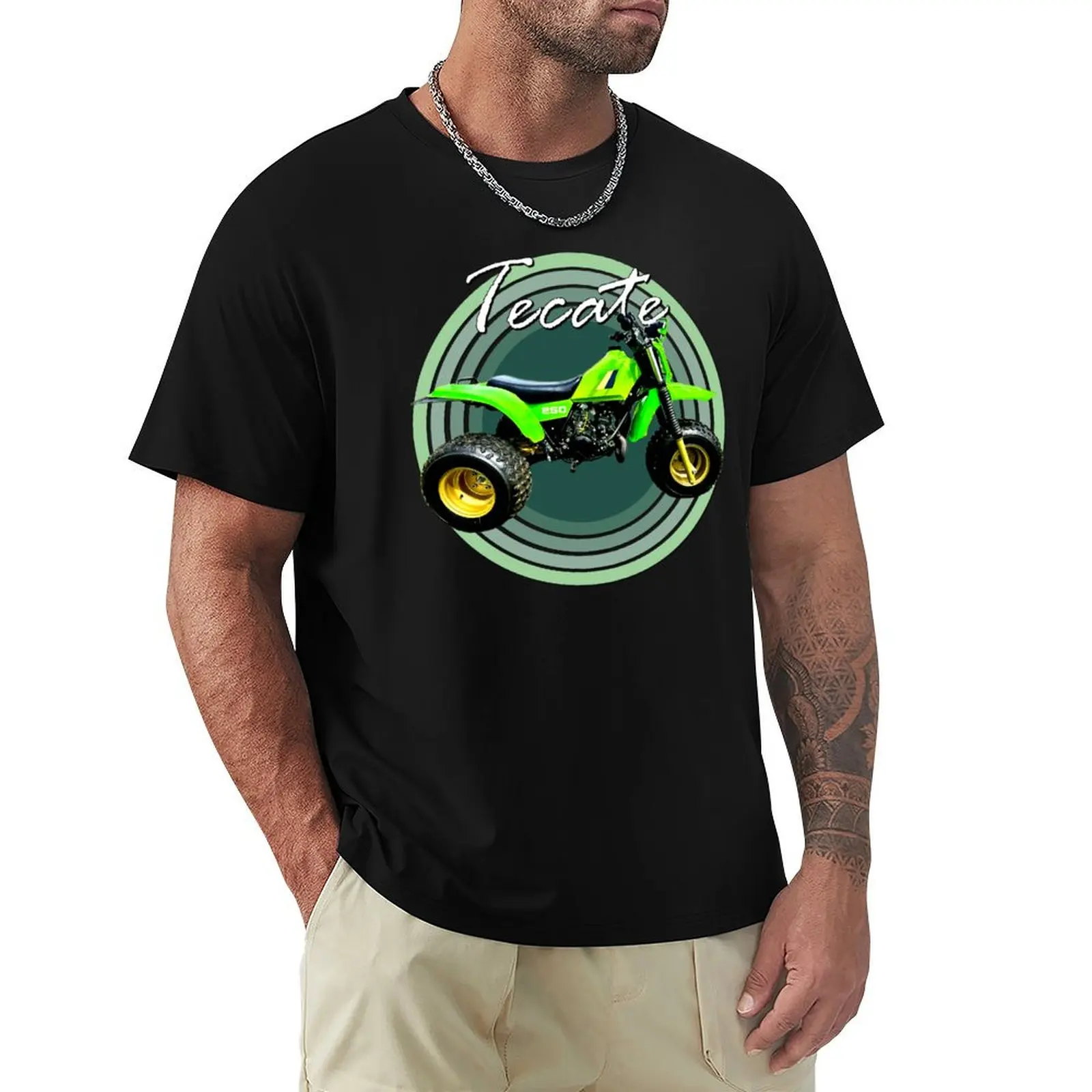 Camiseta Tecate Vintage Three Wheeler 3 Wheeler ATC ATV, camiseta holgada de talla grande