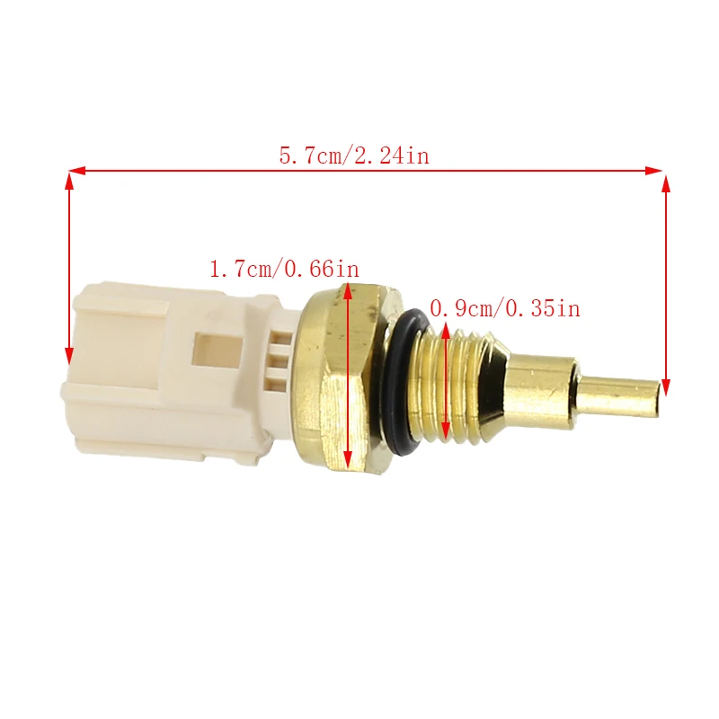 Motorcycle Water Temperature Sensor Fit For YZF-R6/R125 BX/CE/XC/XF/YW50 N/S/D/H/L YP125/250R FJR1300 FZ6/8 XJ6