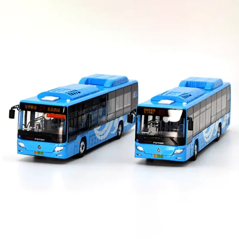 

Diecast 1:64 Scale Route 21 & 82 Alloy Beijing Bus Model Collectibles Simulation Toy Display Unique gift