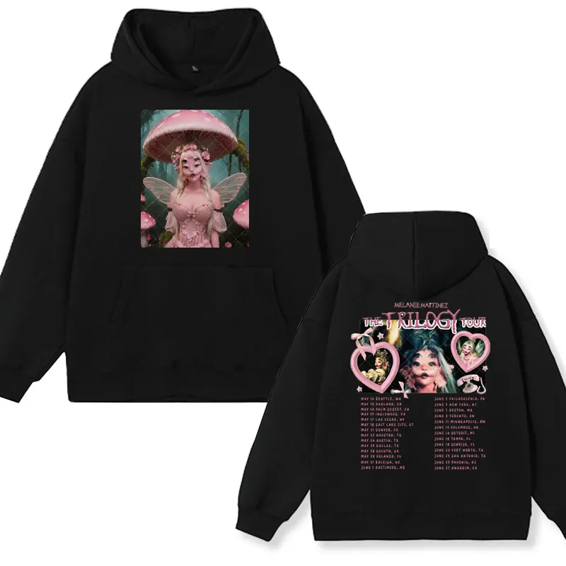 Melanie Martinez The Trilogy Tour 2024 Hoodie Men Women Hip Hop Fashion Oversized Hooded Sweatshirts Fall Winter Fleece Pullover