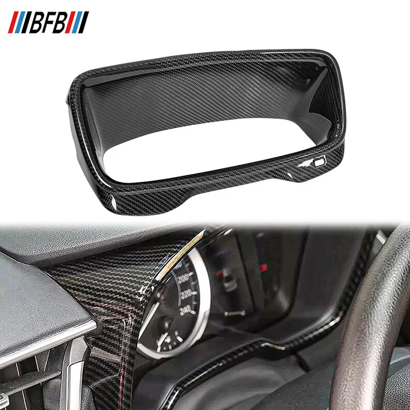 

For TOYOTA Corolla GR Real Dry Carbon Fiber Dashboard Bezel Speed Dashboard Bezel Cover modification 2023-2025 Accessories