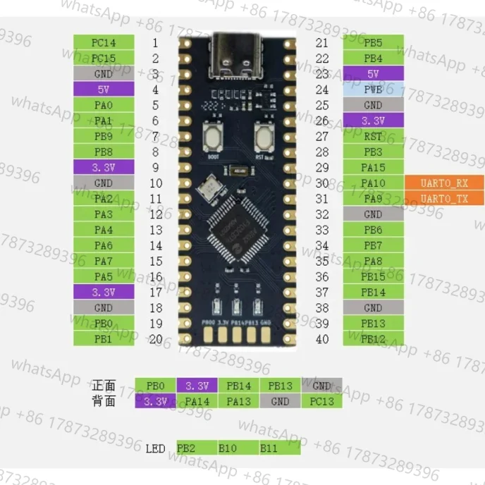 Blue Pill development board Air32F103CBT6 Core board 96K RAM 128K Flash compatible with STM32F103