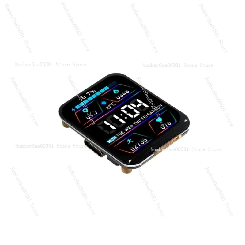 ESP32-S3 Development Board with 1.69 Inch LCD Touch Screen Gyroscope RTC Buzzer WiFi Bluetooth108