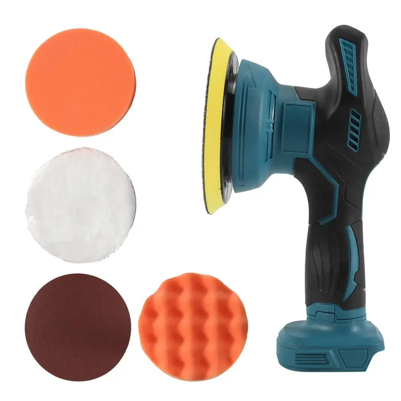 

2025 Trend Ordless Car Polisher 8 Gears Adjustable Auto Electric Waxing Sanding Sealing Glaze Tool Fit