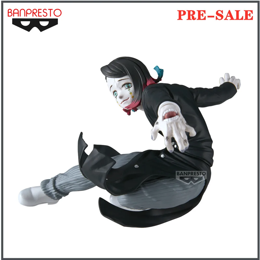 Original Anime Figure Bandai Demon Slayer: Kimetsu no Yaiba VIBRATION STARS-Enmu Action Figurine Toys for Children Model 11cm