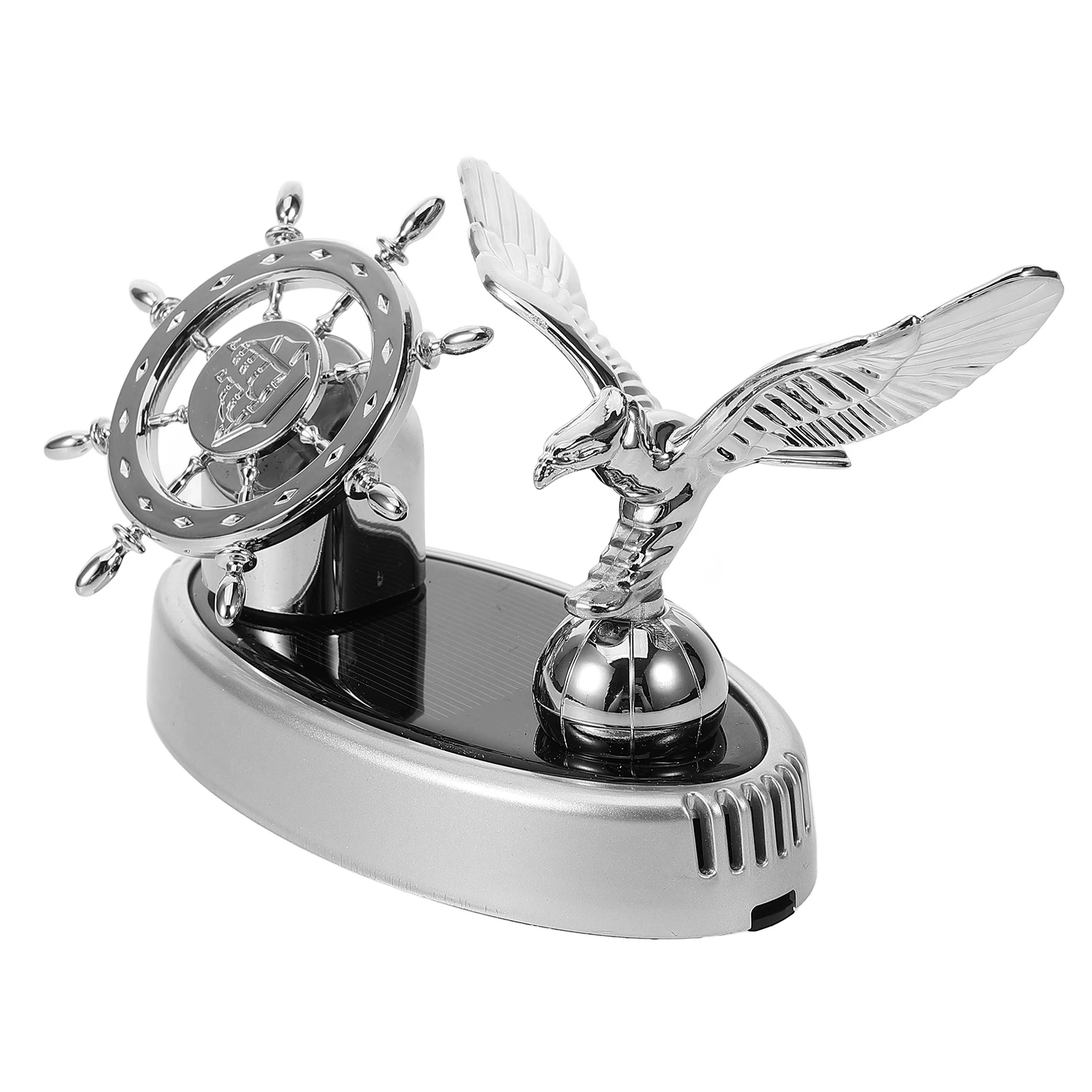 

Car Solar Air Freshener Diffuser with Aromatic Essential Oil Dispenser Stylish Rotating Design for Pleasant Driving Experience