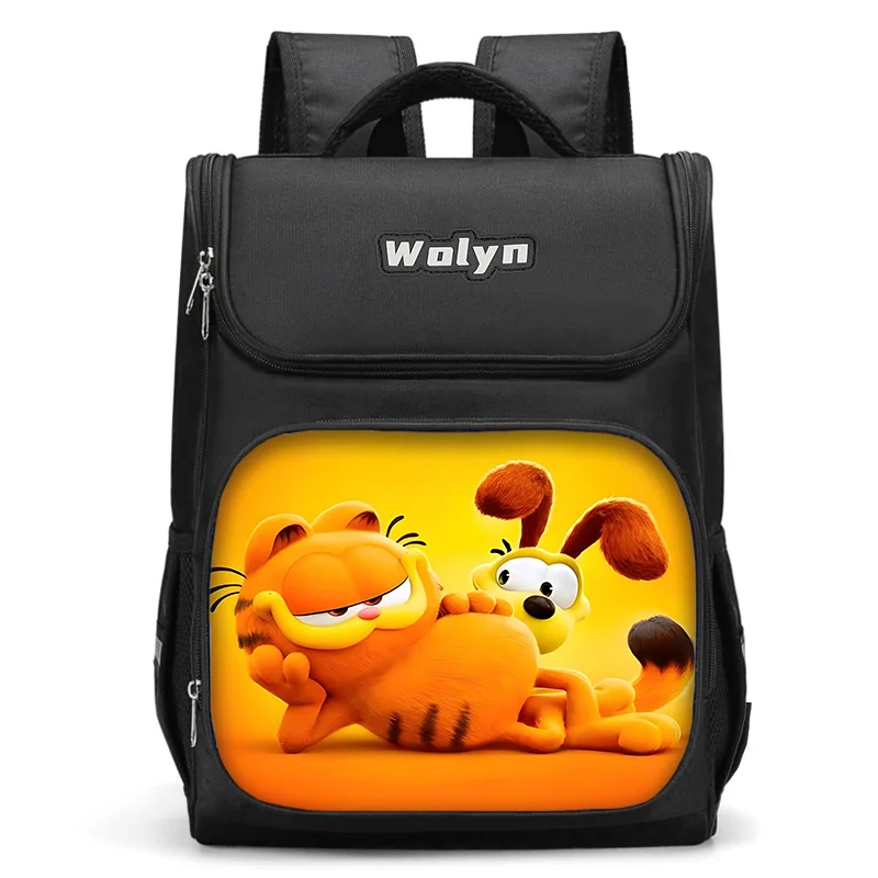 Garfields Large Child Backpack Boy Girls School Bag For Men Women Traveling Backpack Durable and Multi Compartmen