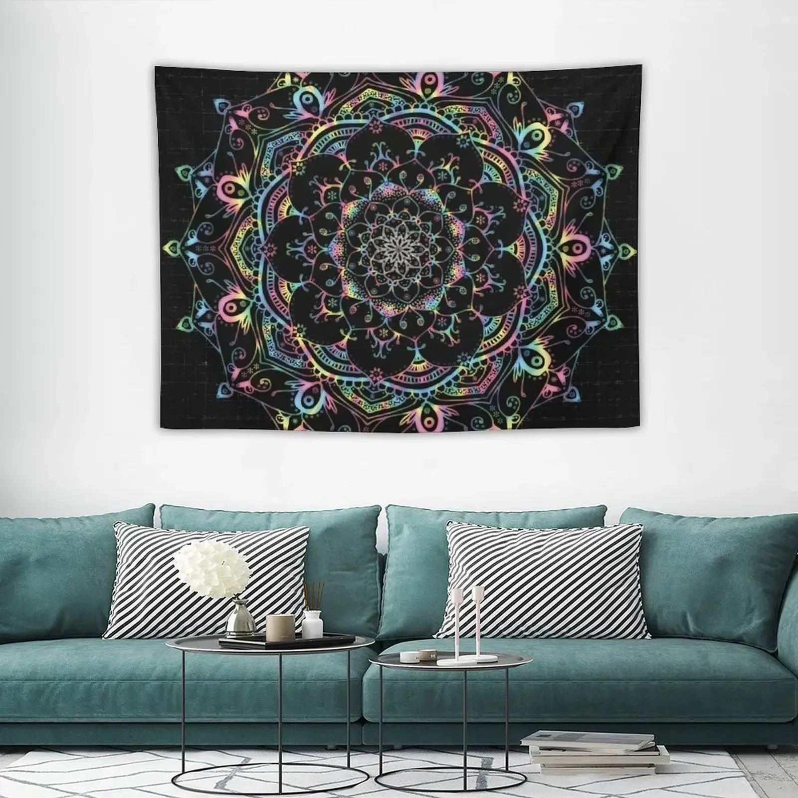 Transcendental Dream Mandala Hippie Festival Boheemse Zen spirituele meditatie tapijt wandtapijt decoratief wandtapijt