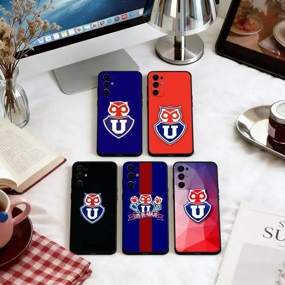 U de Chile Phone Case For Samsung S25,S24,S21,S22,S23,S30,Ultra,S20,Plus,Fe,Lite,Note,10,Soft Black Cover