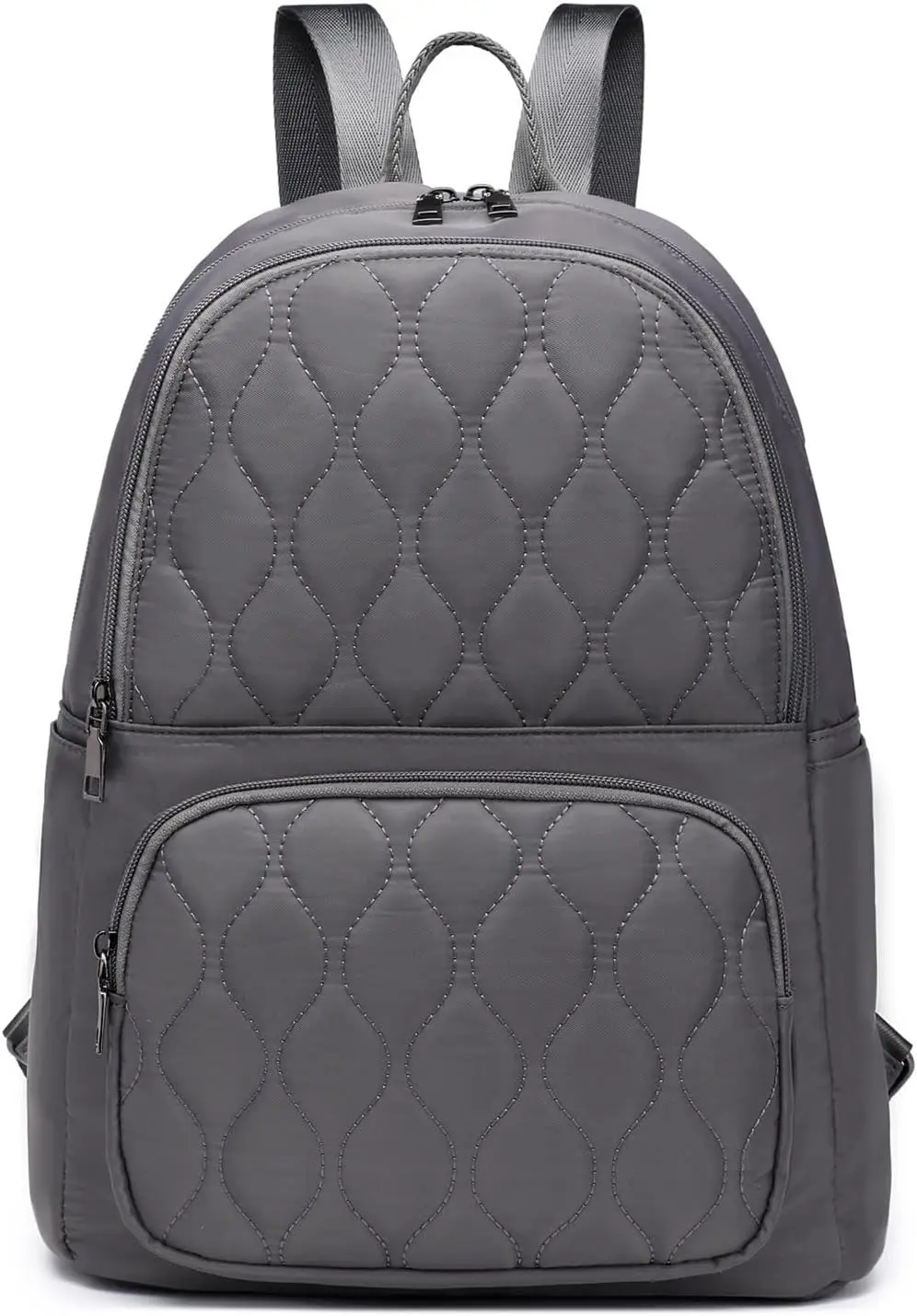 Sac à dos pour femme Miss Lulu Kleiner, imperméable, en nylon, antivol, sac à dos de ville, 30x37x15cm, pour les loisirs, les voyages, l'école
