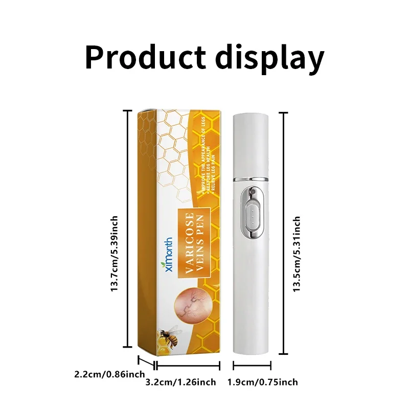 Varicose Veins Laser Therapy Pen For Men And Women Relieve Leg Pain Improves Moderate Varicose Vein Improve Blood Circulation