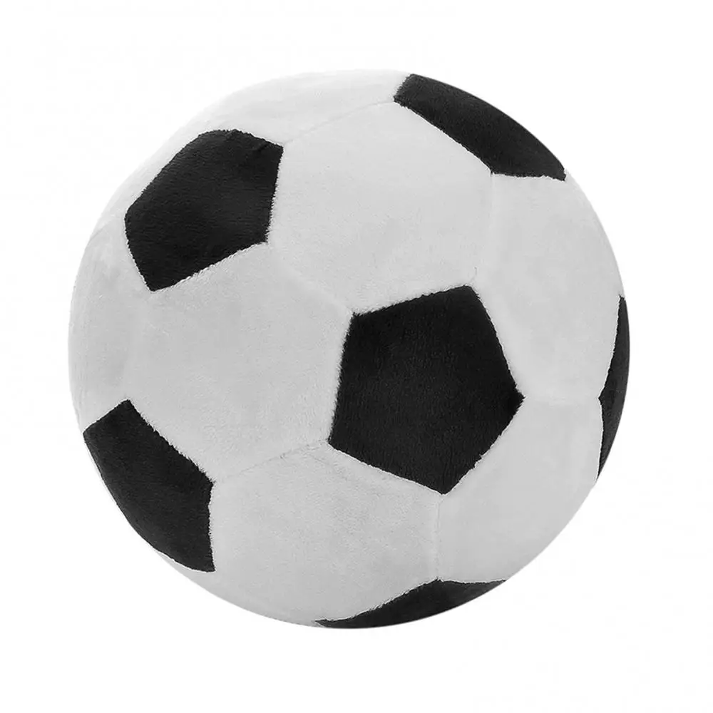 Small Plush Pillow Realistic Soccor Football Plush Stuffed Soft Ball Kids Toy Home Sofa Decoration