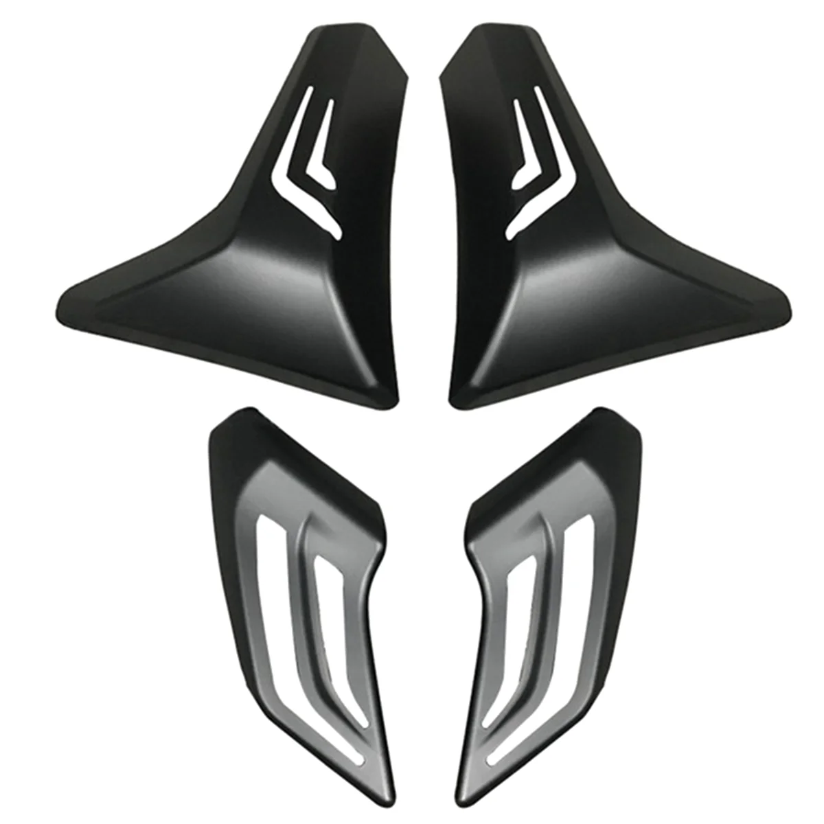 

For Yamaha T-MAX TMAX 530 2017 2018 2019 Turn Signal Light Cover Tail Shell Caps Matte Black